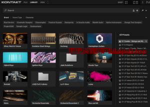 Kontakt 7 v7.7 WIN/MAC/便携版-果果音源网
