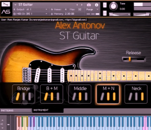 EDM电吉他音源-Antonov Samples – Alex Antonov ST Guitar-VST-音色库-软音源-编曲-果果音源网