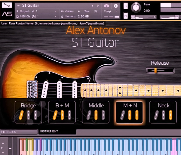 EDM电吉他音源-Antonov Samples - Alex Antonov ST Guitar-VST-音色库-软音源-编曲-果果音源网