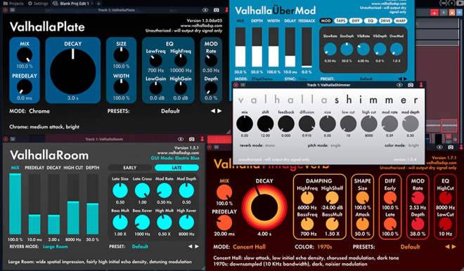 [一键安装免激活版经典混响插件套装]ValhallaDSP bundle 2024.11 CE-VR [MacOSX]（83.17MB）-果果音源网