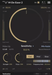 AI智能齿音消除器]Techivation M-De-Esser 2 v.1.0 [WiN]（50MB-果果音源网