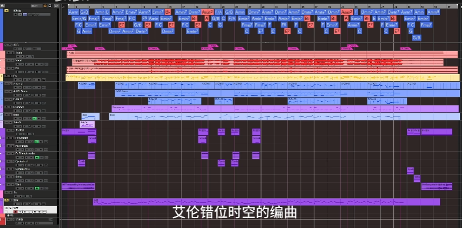 艾辰《错位时空》【工程文件】-果果音源网