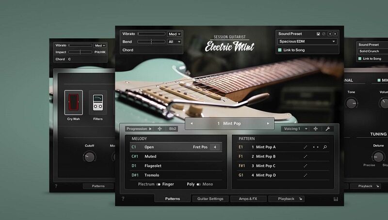 Native Instruments Session Guitarist – Electric Mint Library 芬达电吉他-果果音源网