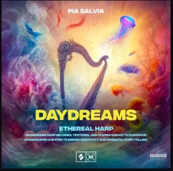 Montage by Splice Daydreams Ethereal Harp 空灵竖琴采样包 素材loop 支持系统：Windows MAC 音源厂商-果果音源网